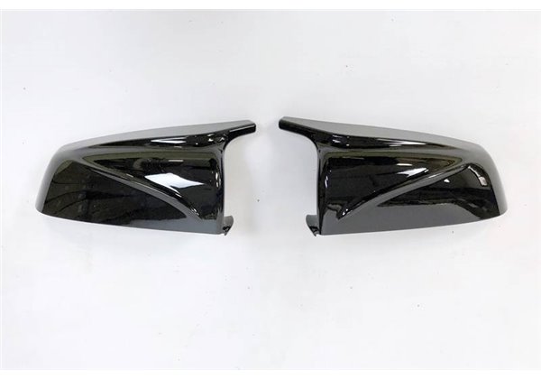 Cubre Espejos BMW E60 LCI 07-09 Look M4 Negro Brillante