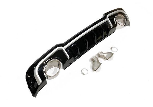 Difusor Trasero Audi A3 Sportback 2016-2019 Look RS3 ESCAPE