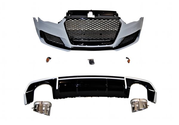 Difusor Trasero Mercedes GLC X253 COUPE 2015-2019 ABS