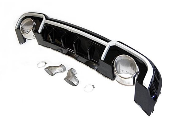 Difusor Trasero Audi A3 Sedan 2016-2019 SLine Look RS3