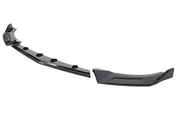 Spoiler Delantero Volkswagen Golf 8 Negro Brillante