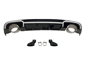 Difusor Trasero Audi A3 2016-2019 4 Puertas Look RS3