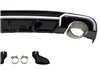 Difusor Trasero Audi A3 2016-2019 4 Puertas Look RS3