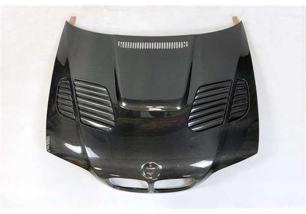 Capó Carbono BMW E46 '98-01 2P Look M3 GTR