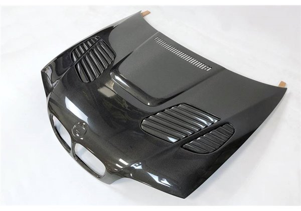 Capó Carbono BMW E46 '98-01 2P Look M3 GTR