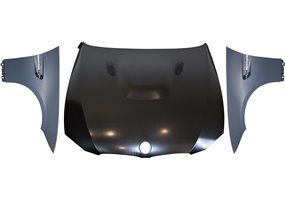 Capó Y Aletas BMW E92 / E93 2006-2009 Look M3