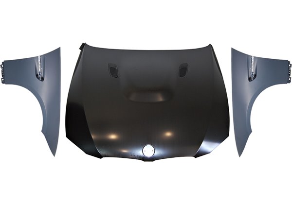 Capó Y Aletas BMW E92 / E93 2006-2009 Look M3