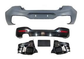Paragolpes Trasero BMW F20 /F21 LCI 15-18 look M-tech 1 Salida simple