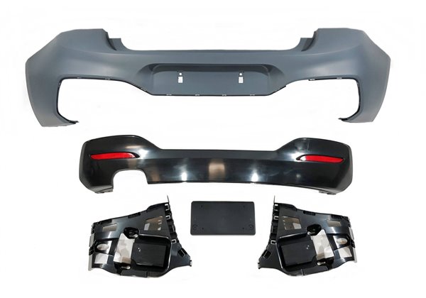Paragolpes Trasero BMW F20 /F21 LCI 15-18 look M-tech 1 Salida simple