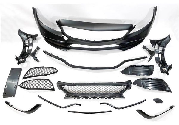 Kit De Carrocería Mercedes W205 2014-2018 4p Look AMG