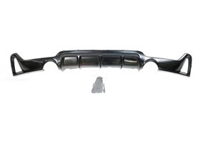 Difusor Trasero BMW F32 / F33 / F36 Look M Performance 2 Salidas Brillante Negro