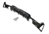 Difusor Trasero BMW F32 / F33 / F36 Look M Performance 2 Salidas Brillante Negro