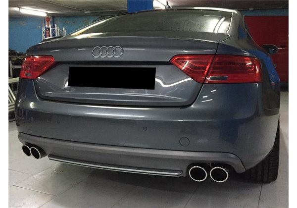 Difusor Trasero Audi A5 Sportback 2012-2015 Look S-Line ABS