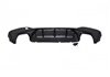 Difusor Trasero BMW G30 / G31 Look M5 brillo