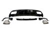 Difusor Trasero Mercedes W176 2012-2018 Look AMG A45 ABS