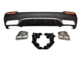 Difusor Trasero Mercedes X253 2015-2019 Look AMG