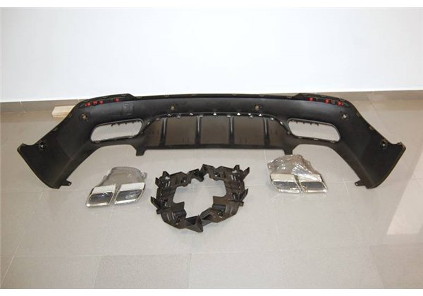 Difusor Trasero Mercedes X253 2015-2019 Look AMG