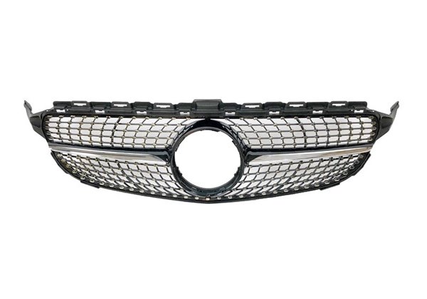 Parrilla Mercedes W205 2014-2018 Look Diamond Chromed