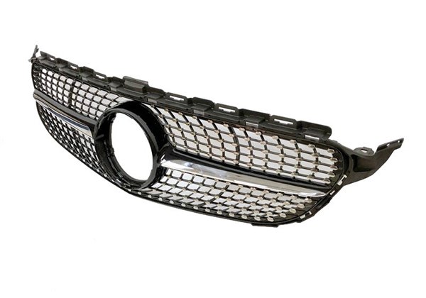 Parrilla Mercedes W205 2014-2018 Look Diamond Chromed