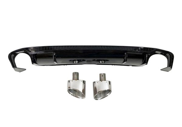 Difusor Trasero Audi A5 Sportback SLine 2017 Look S5