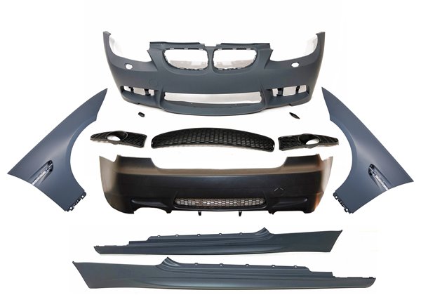 Alerón Mercedes W219 2004-2010 Look AMG Brillante Negro