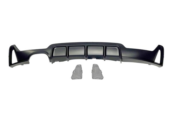 Difusor Trasero BMW F32 / F33 / F36 Look M Performance 1 Salida doble