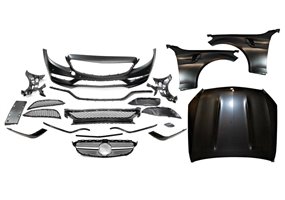 Kit De Carrocería Mercedes W205 2014-2018 2P/4P/SW Look AMG C63