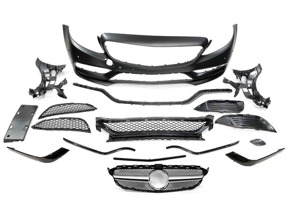 Kit De Carrocería Mercedes W205 2014-2018 2P/4P/SW Look AMG C63