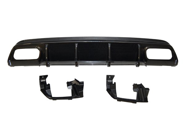 Difusor Trasero Mercedes W176 2012-2018 Look AMG A45 Carbono
