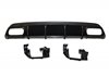 Difusor Trasero Mercedes W176 2012-2018 Look AMG A45 Carbono