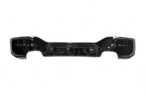 Difusor Trasero BMW F20 / F21 LCI Look M Performance Brillante Negro
