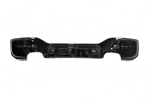 Difusor Trasero BMW F20 / F21 LCI Look M Performance Brillante Negro