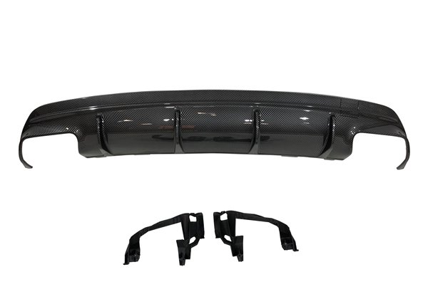 Difusor Trasero Mercedes CLA W117 13-15 4P/SW Look A45 Carbono