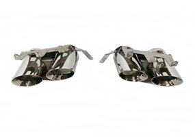 Cola De Escape Ford Mustang GT500 Plata