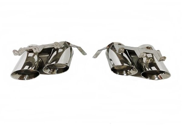 Cola De Escape Ford Mustang GT500 Plata