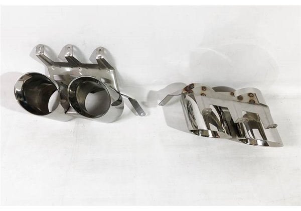 Cola De Escape Ford Mustang GT500 Plata