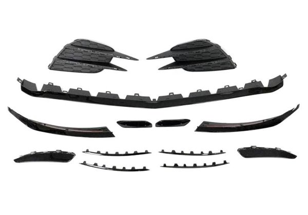 Spoiler Delantero Mercedes W177 Look AMG A45 2019 Rejillas