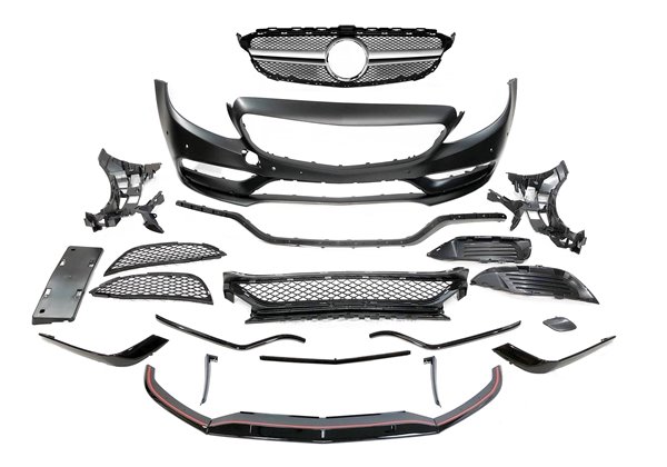 Kit De Carrocería Mercedes W205 2014-2018 Coupe Look AMG C63