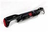 Difusor Trasero BMW G30 / G31 Look M5 CS Negro brillante