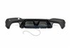 Difusor Trasero BMW G30 / G31 Look M5 CS Negro brillante