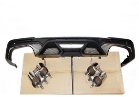 Difusor Trasero Ford Mustang 2018+ look GT500