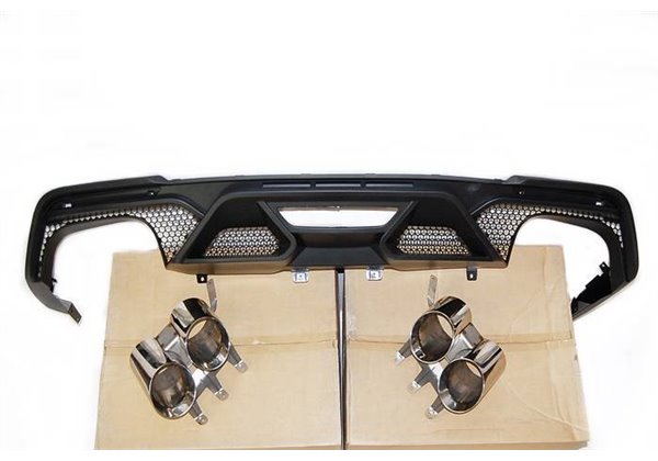 Difusor Trasero Ford Mustang 2018+ look GT500