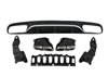 Difusor Trasero Mercedes W205 2014-2018 Coupe Look AMG C63 ABS