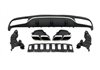 Difusor Trasero Mercedes W205 2014-2018 Coupe Look AMG C63 ABS