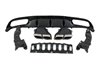 Difusor Trasero Mercedes W205 2014-2018 Coupe Look AMG C63 ABS