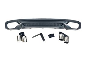 Difusor Trasero Audi A4 B8 4P / Avant 2013-2015 ABS