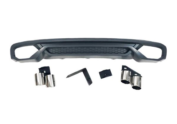 Difusor Trasero Audi A4 B8 4P / Avant 2013-2015 ABS