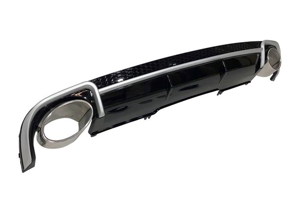 Difusor Trasero Audi A4 B9 2016+ Look RS4 ABS