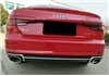 Difusor Trasero Audi A4 B9 2016+ Look RS4 ABS