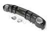 Difusor Trasero AUDI A4 B9 2016+ LOOK RS4 ABS
